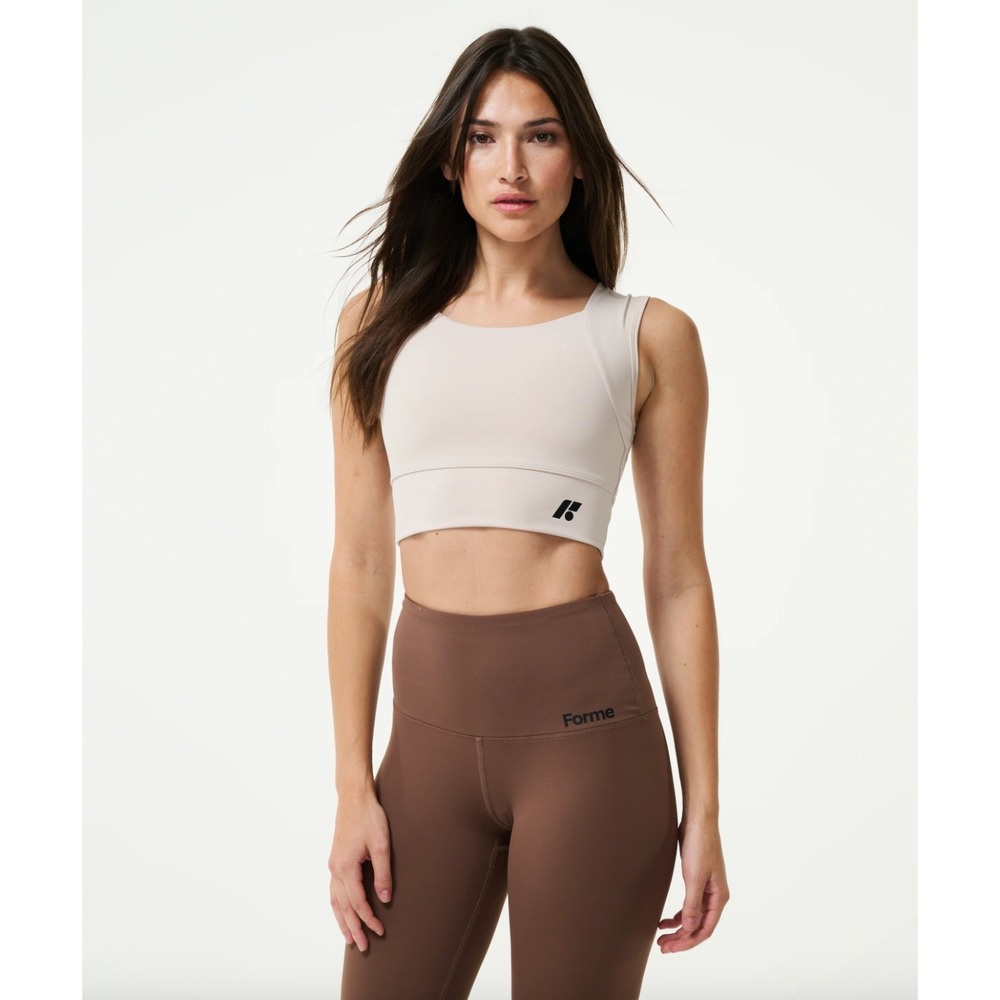 Forme Revive Bra in Ecru Posture Correcting Sports Bra XL